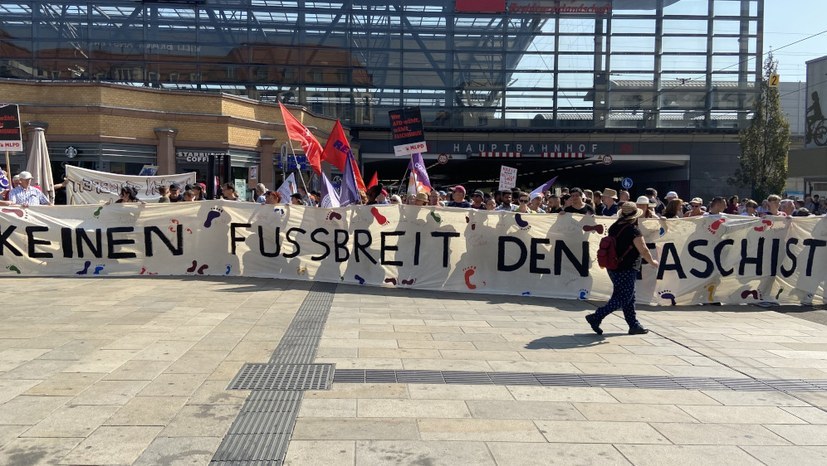 „Wir überlassen Thüringen nicht der AfD und dem Faschisten Höcke!“