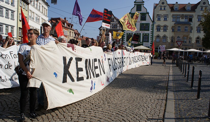 “Man kann in die ernste faschistische Gefahr eine Bresche schlagen!“