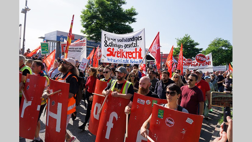 "Unser Recht wird auf den Kais entschieden"