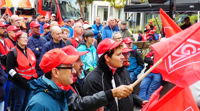 ZF-Aktionstag: "Standort erhalten" oder Kampf um jeden Arbeits- und Ausbildungsplatz