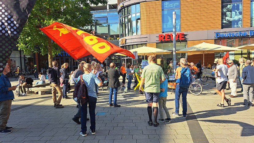 Leverkusen: „Klein, aber fein“ – Kundgebung zum Klimastreiktag