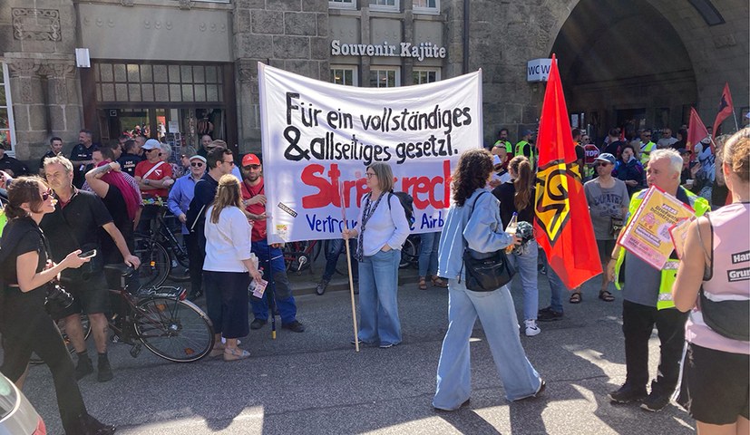 Solidarität mit dem Streik von 32 000 Flugzeugbauern bei Boeing