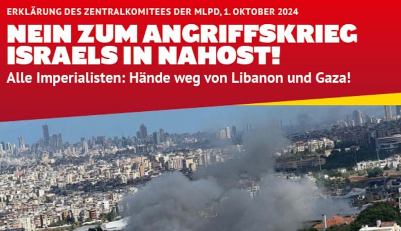 Nein zum Angriffskrieg Israels in Nahost!