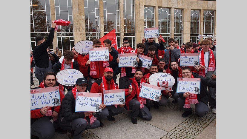 Zweierlei Berichterstattung vom IG-Metall-Aktionstag in Ludwigsburg