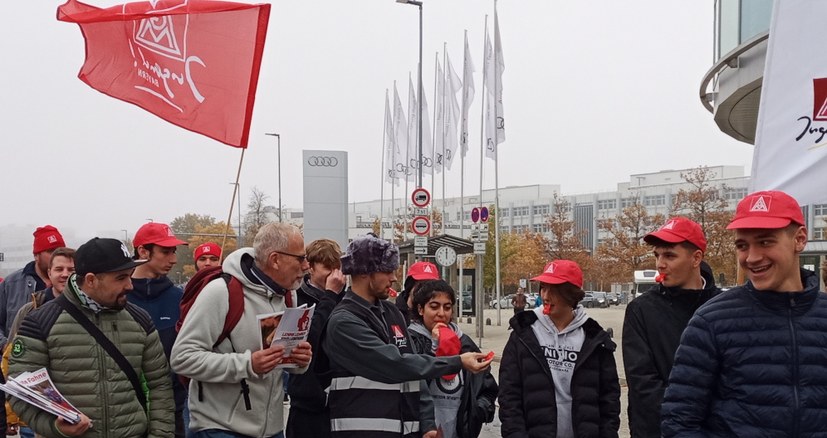 5000 Azubis beim IG Metall-Jugendwarnstreik in Ingolstadt