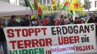 "Stoppt die Angriffe auf Rojava und Südkurdistan"