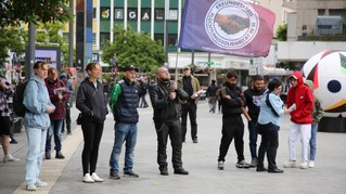 781. Montagsdemo: Solidarität mit dem palästinensischen und dem libanesischen Volk!