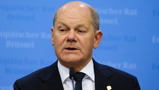 Noch-Bundeskanzler Olaf Scholz eröffnet Bundestagswahlkampf