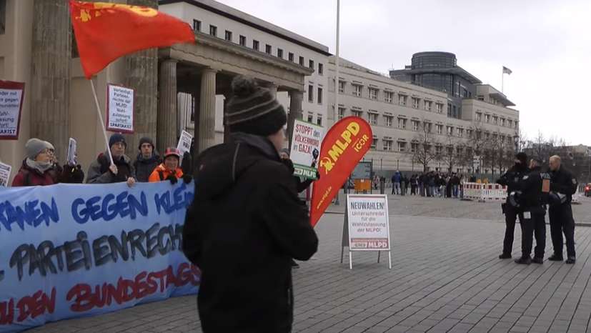 Bundeswahlausschuss will MLPD nicht zur Bundestagswahl zulassen!