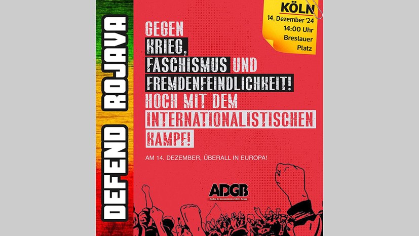 International gegen Faschismus, Krieg und Rassismus in Europa!