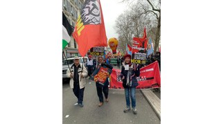 Marsch der Solidarität in Paris