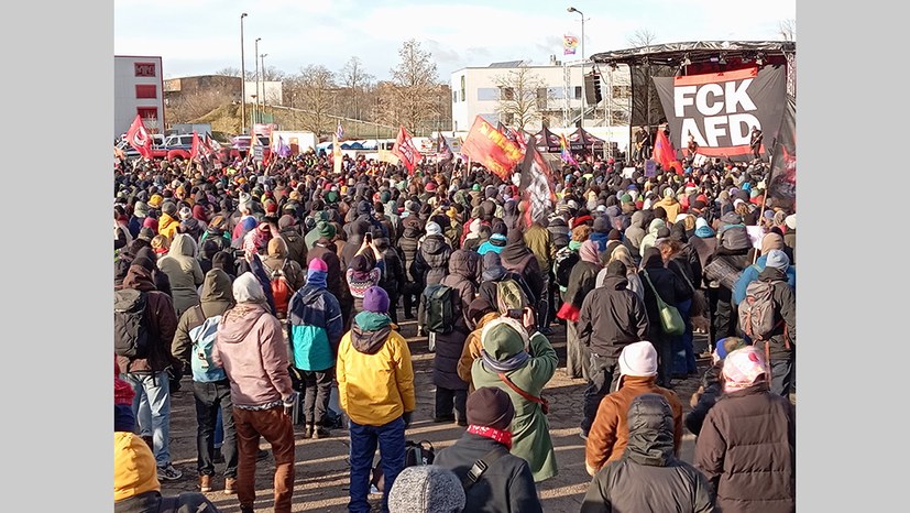 Antifaschistische Kundgebungen in klirrender Kälte - wird laufend aktualisiert (neueste oben)