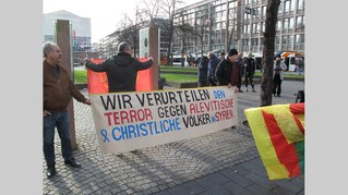 Protestkundgebung: "Hände weg von Rojava"