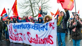 Diesmal auch wieder offiziell Großdemo für den Sozialismus