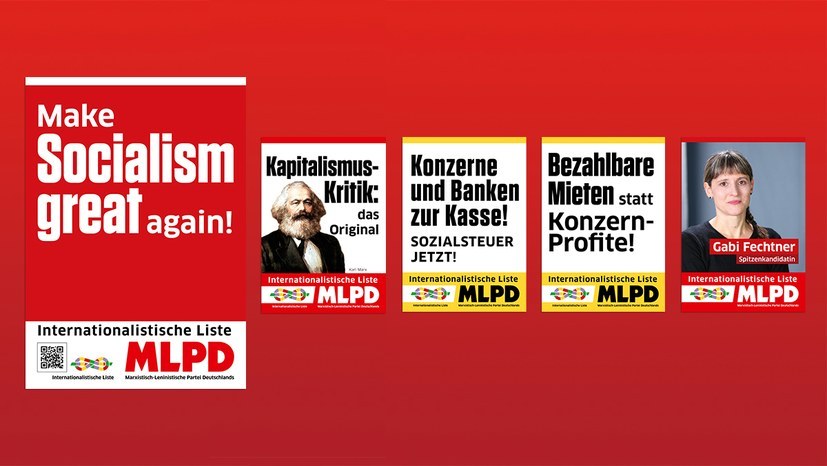 MLPD wählen! Make Socialism great again!