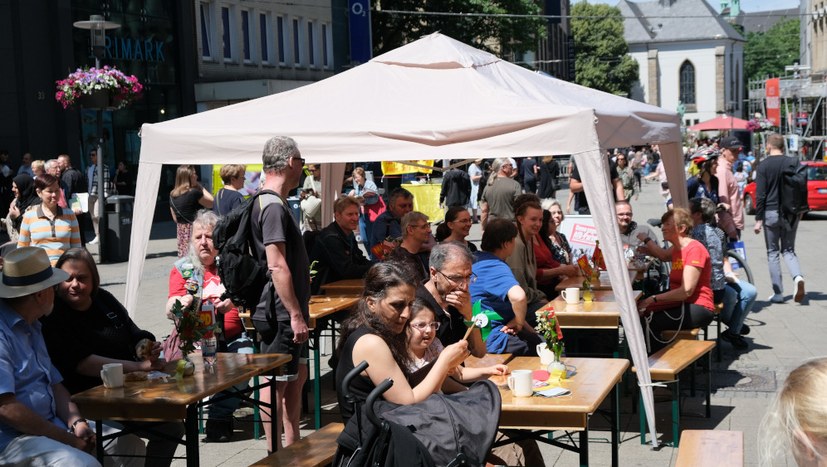 Auftaktkundgebung der MLPD in Essen findet auf dem Willy-Brandt-Platz statt!