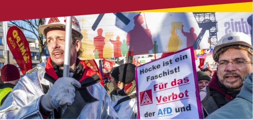 Gemeinsam auf die Straße – für höhere Löhne, Arbeitsplätze und gegen die faschistische Gefahr!