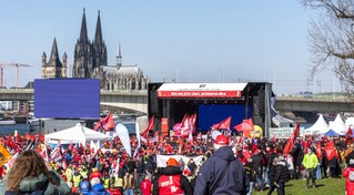 Über 80.000 bei fünf Protestaktionen der IG Metall