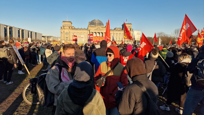 Gemeinsam gegen die Kriegspolitik der Union, SPD und der Grünen