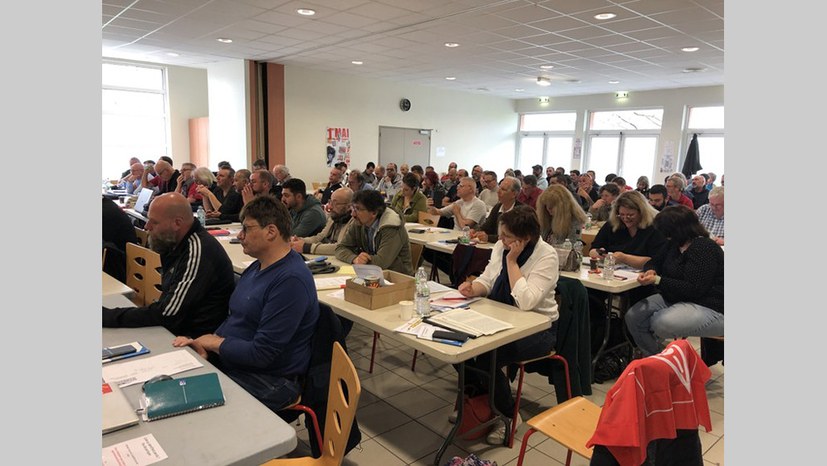 Automobiler-Delegation aus Süddeutschland bei Automobilertreffen der CGT in Belfort
