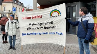 Dritte Runde um Meinungsfreiheit im Betrieb und gegen K+S