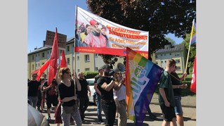 1. Mai: Kämpferische Demonstrationen mit vielen Jugendlichen - Friedenswillen ausgeprägt - Wichtige antifaschistische Aktion in Gelsenkirchen