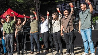Grup Yorum tritt auf
