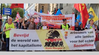1. Mai-Demos in den Niederlanden