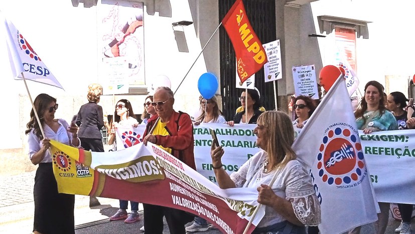 10.000 am 1. Mai in Porto / Portugal