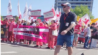 Saarbrücken: Viele Gespräche am MLPD-Stand