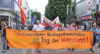 Montagsdemo Gelsenkirchen erklärt sich solidarisch mit Gabi Fechtner