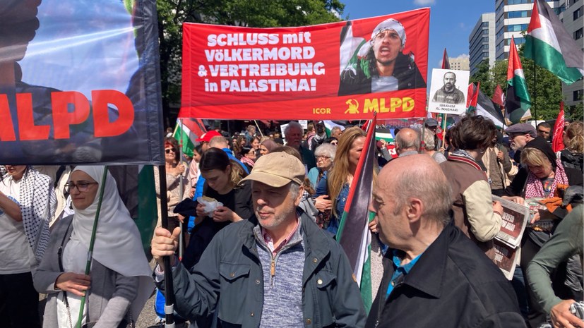 Größte zentrale Nakba-Demo Norddeutschlands