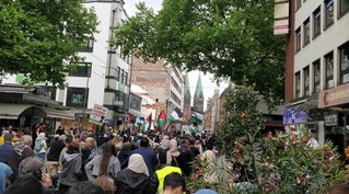 Al-Awda brennt noch immer - Protest und Solidarität