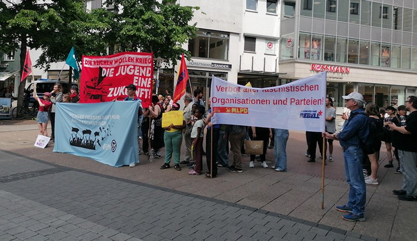 Faschistische Aufmärsche floppen - Jugendliche prägen antifaschistische Proteste