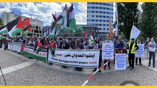 Mahnwachen, Aktionsstände, Solidaritätsbotschaften