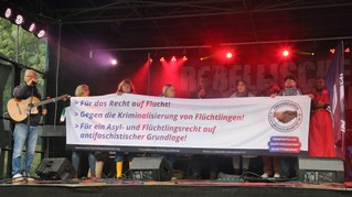 "Ich bin froh, Teil des Rebellischen Musikfestivals zu sein"