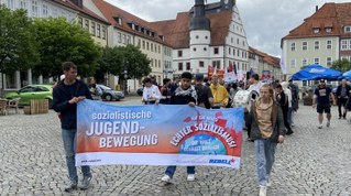 Zukunftsdemo: Solidarität mit Gaza! Keinen Fußbreit den Faschisten! Für eine sozialistische Jugendbewegung!