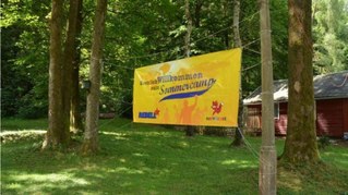 Endlich Probezelten! Ab zum Kindercamp!