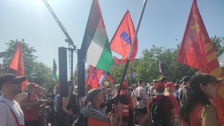 Ein revolutionärer Geist wehte durch die Demonstrationen