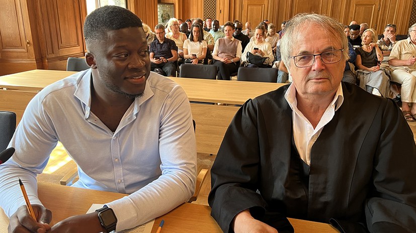 Große Solidarität mit Roland Meister - entschiedener Protest gegen Polizeigewalt!