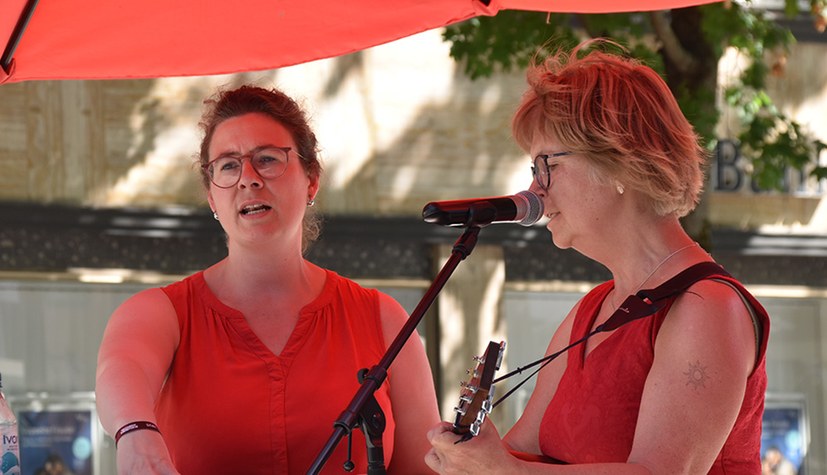 Open-Air-Buchvorstellung und die Kulturvorstellung der Stadtverwaltung Stuttgart