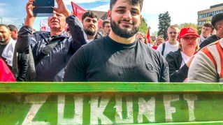 Stahlbelegschaften von ArcelorMittal – Schulterschluss mit den Kolleginnen und Kollegen von TKSE und HKM