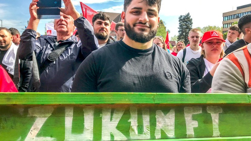 Stahlbelegschaften von ArcelorMittal – Schulterschluss mit den Kolleginnen und Kollegen von TKSE und HKM