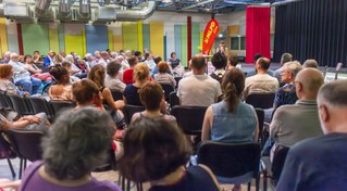 Abwechslungsreiches Programm - spannende Gesprächsrunde mit Gabi Fechtner
