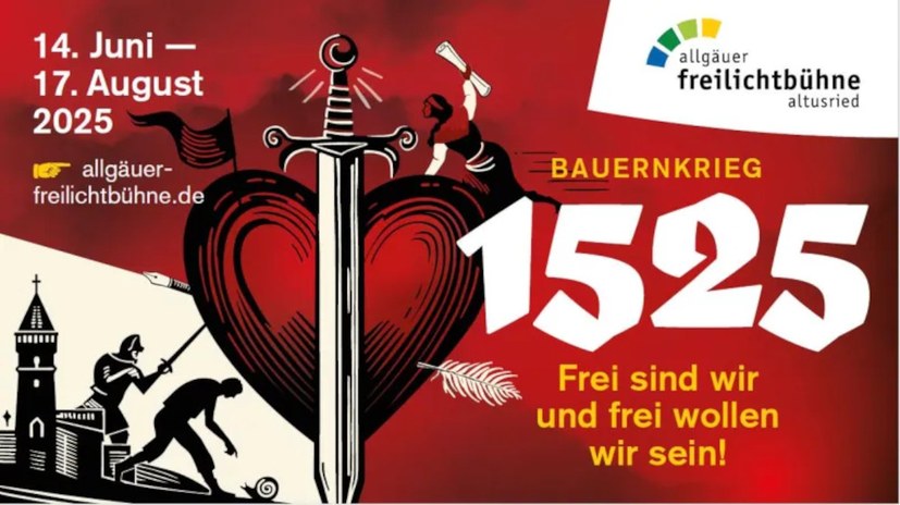 Großartig: Der Bauernkrieg auf der Freilichtbühne Altusried