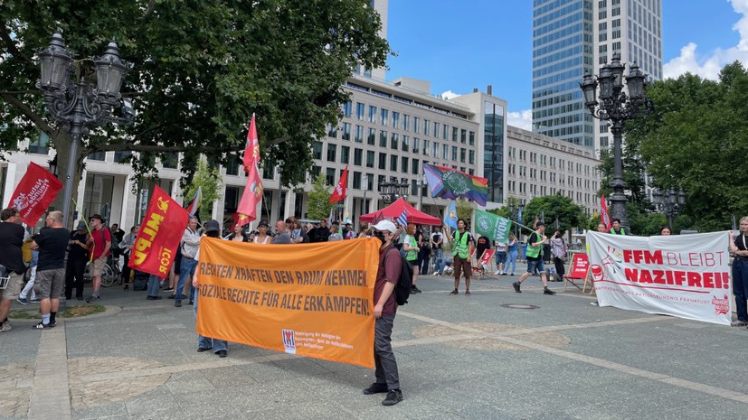 Antifa-Bündnis stellt sich gegen Faschisten