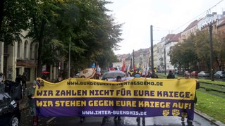 Herbstdemo beteiligt sich an Großdemos