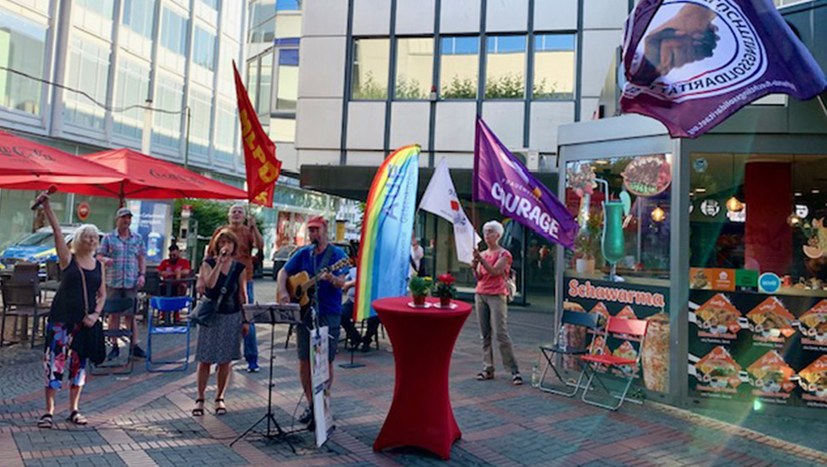 Anziehendes Jubiläum: 21 Jahre Gelsenkirchener Montagsdemo