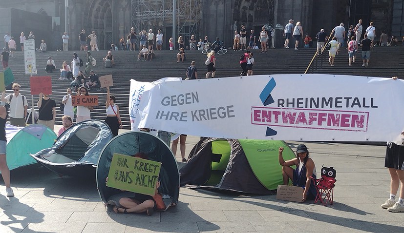 Hanebüchenes Camp-Verbot: Fortschreitende Faschisierung des Staatsapparats