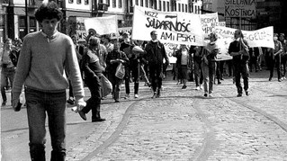 45. Jahrestag der Gründung der polnischen Gewerkschaft Solidarność